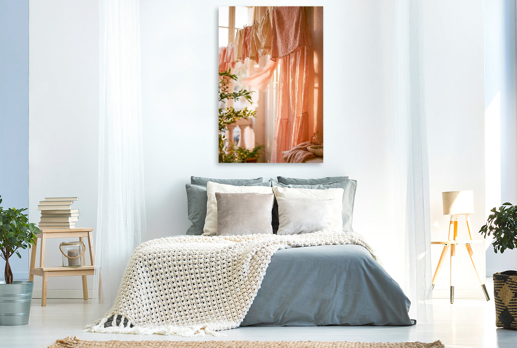 Premium Textil-Leinwand Harmonie der Farben