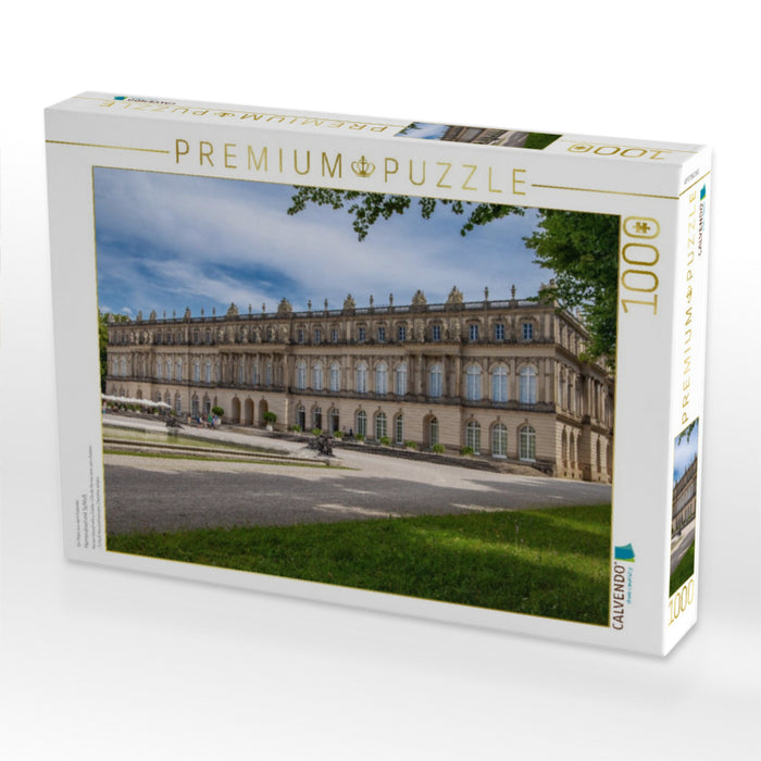 Herreninsel mit Schloß - CALVENDO Foto-Puzzle'
