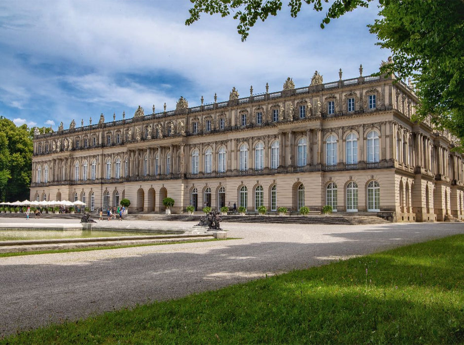 Herreninsel mit Schloß - CALVENDO Foto-Puzzle'