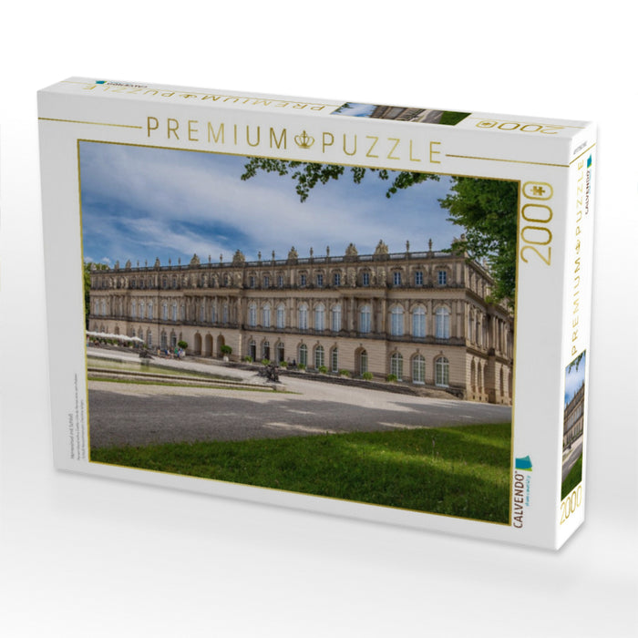 Herreninsel mit Schloß - CALVENDO Foto-Puzzle'