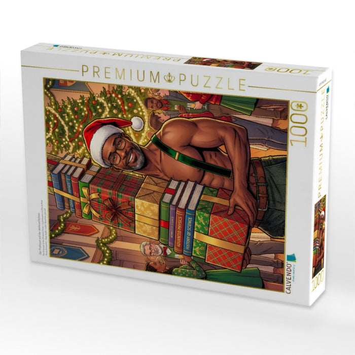 Der Professor auf der Weihnachtsfeier - CALVENDO Foto-Puzzle'
