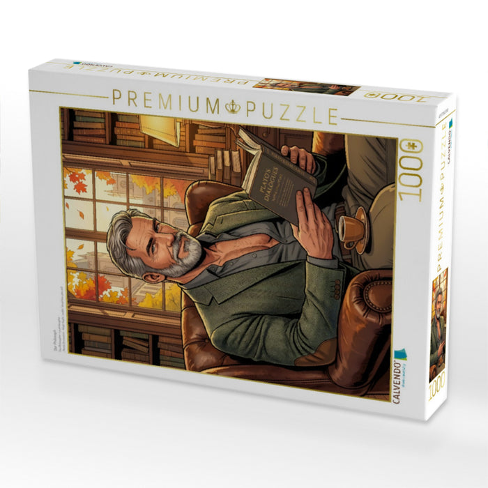 Der Philosoph - CALVENDO Foto-Puzzle'