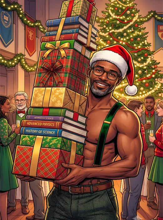 Der Professor auf der Weihnachtsfeier - CALVENDO Foto-Puzzle'
