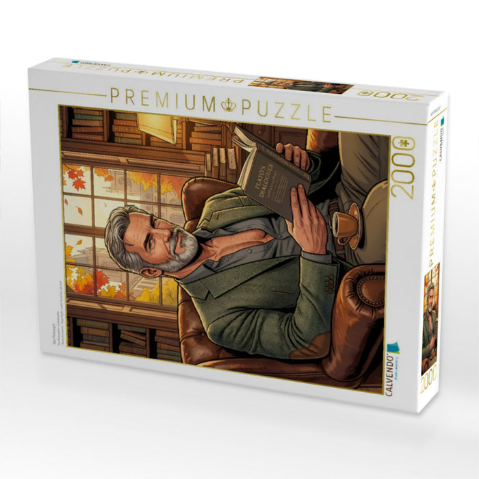 Der Philosoph - CALVENDO Foto-Puzzle'