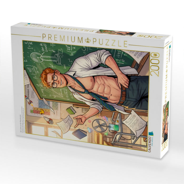 Der Lehrer an der Abendschule - CALVENDO Foto-Puzzle'