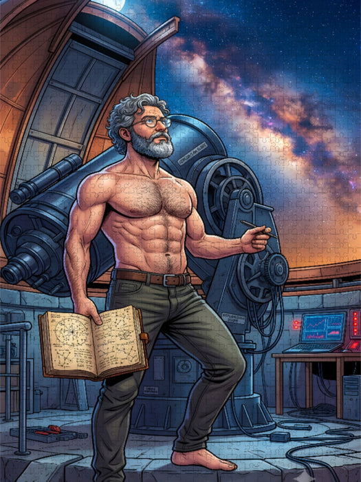 Der Astronom - CALVENDO Foto-Puzzle'