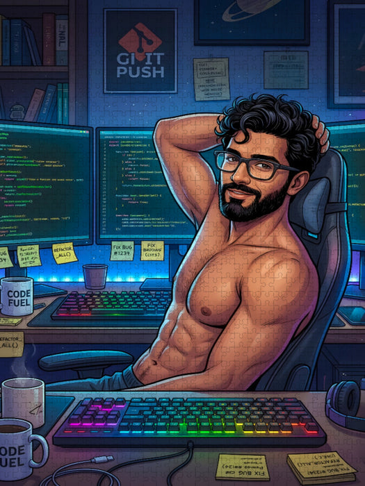 Der Informatiker - CALVENDO Foto-Puzzle'