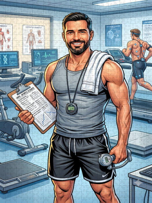 Der Sportwissenschaftler - CALVENDO Foto-Puzzle'