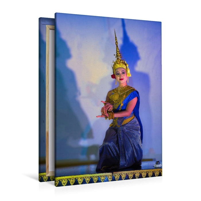 Premium Textil-Leinwand Anmut der Apsara