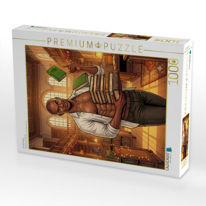 Der Bibliothekar - CALVENDO Foto-Puzzle'