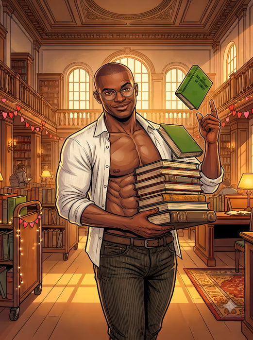 Der Bibliothekar - CALVENDO Foto-Puzzle'