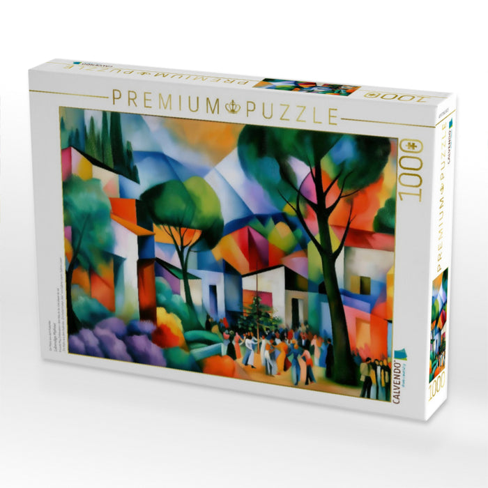 Lebendige Maifeier - CALVENDO Foto-Puzzle'