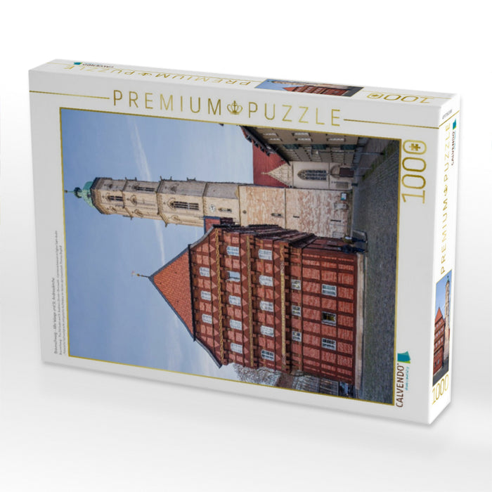 Braunschweig - Alte Waage und St. Andreaskirche - CALVENDO Foto-Puzzle'