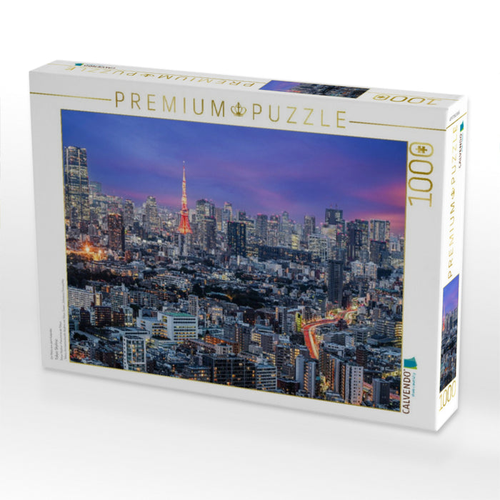 Tokyo Skyline - CALVENDO Foto-Puzzle'