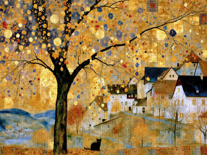 Herbstgold - CALVENDO Foto-Puzzle'