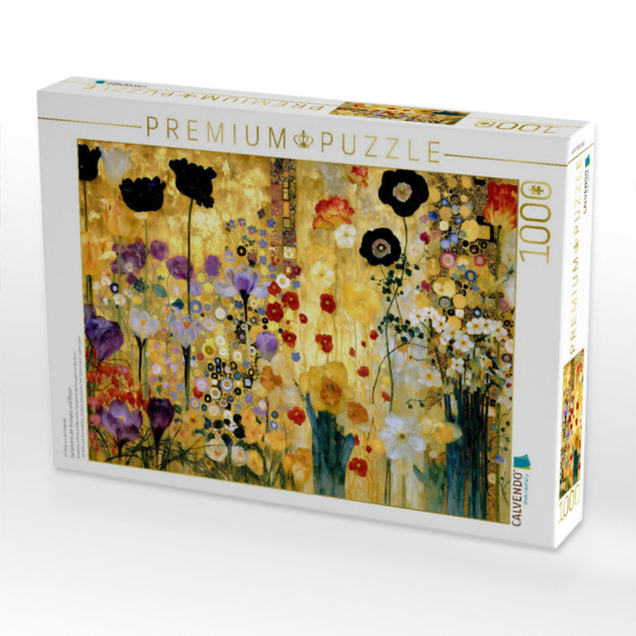 Symphonie der Knospen und Blüten - CALVENDO Foto-Puzzle'