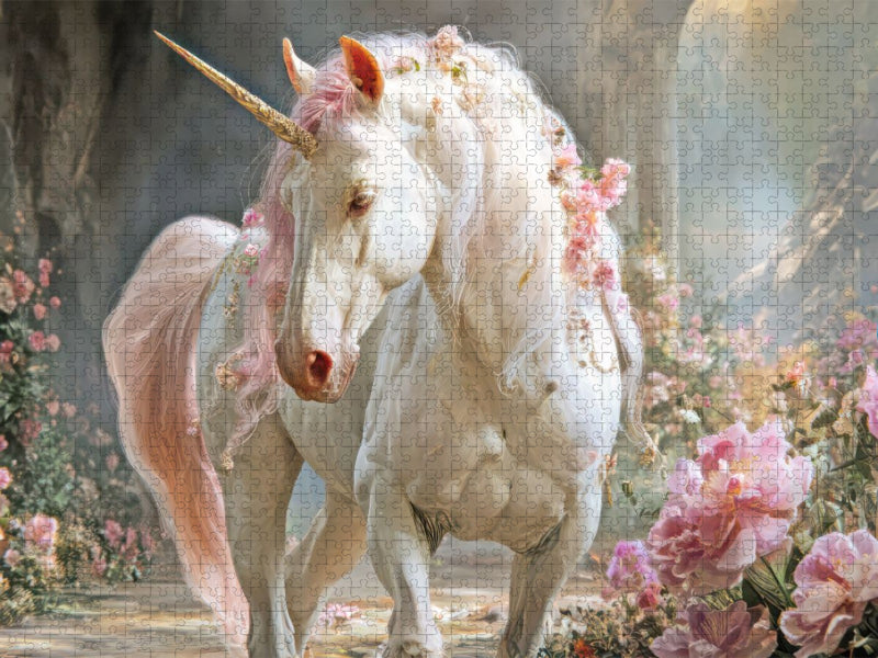 Einhörner - CALVENDO Foto-Puzzle'