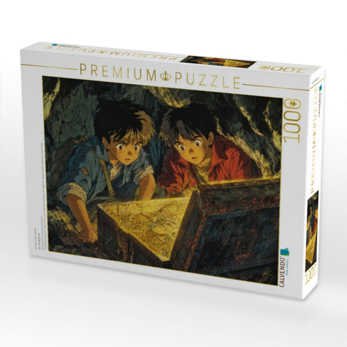 Der Schatzfund - CALVENDO Foto-Puzzle'
