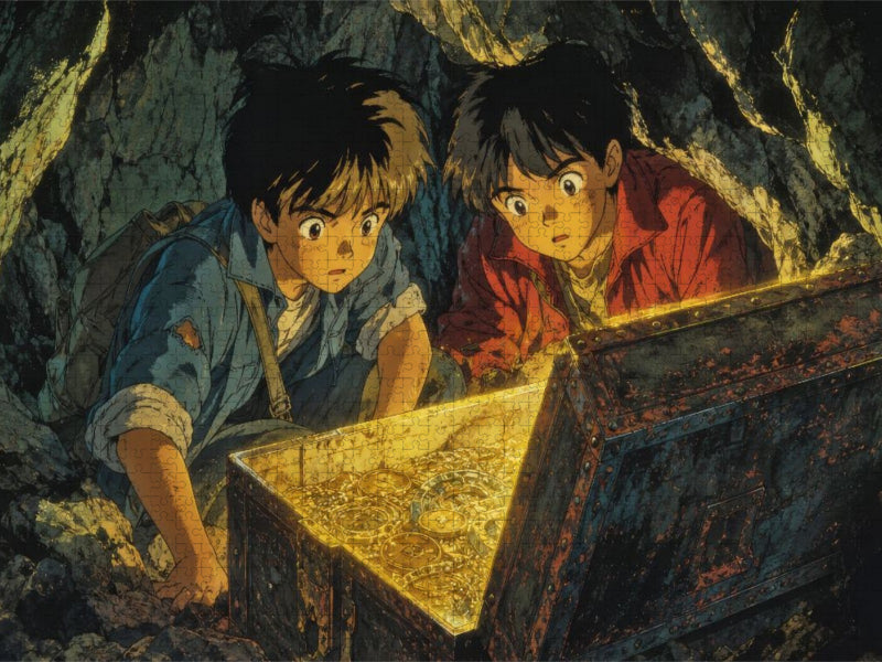 Der Schatzfund - CALVENDO Foto-Puzzle'