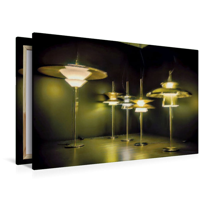 Premium Textil-Leinwand Licht als sinnliche Inszenierung.