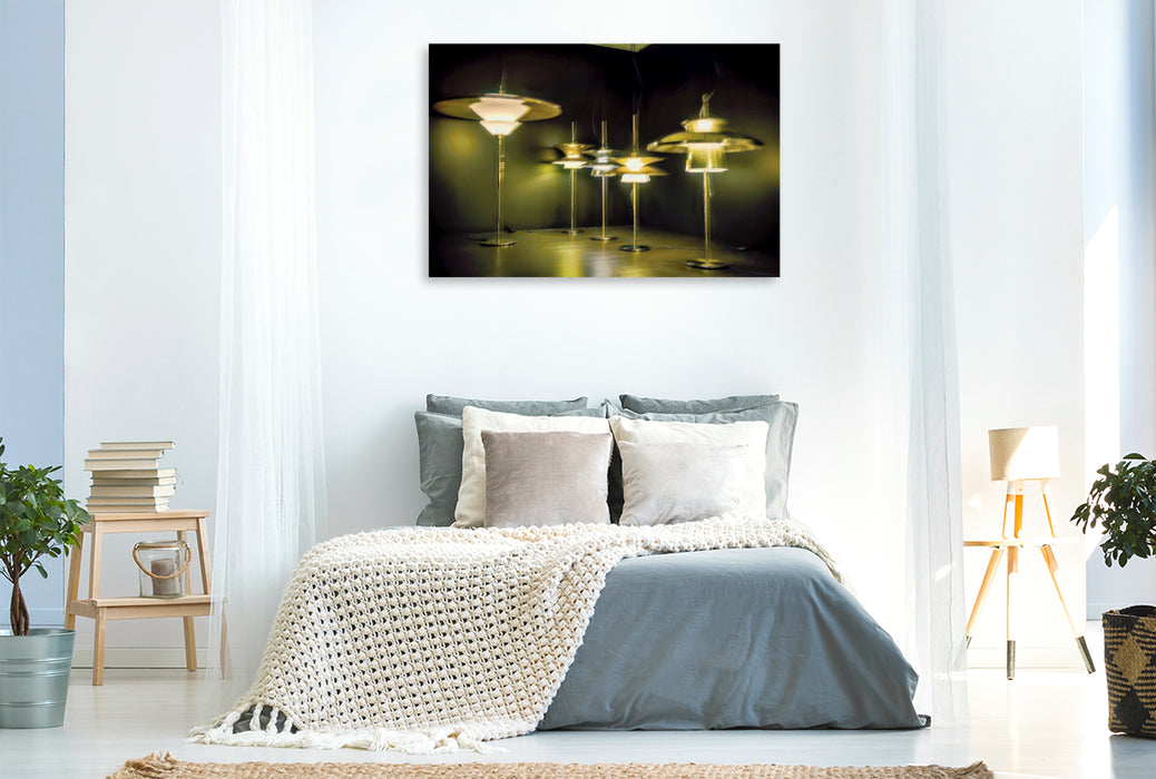 Premium Textil-Leinwand Licht als sinnliche Inszenierung.