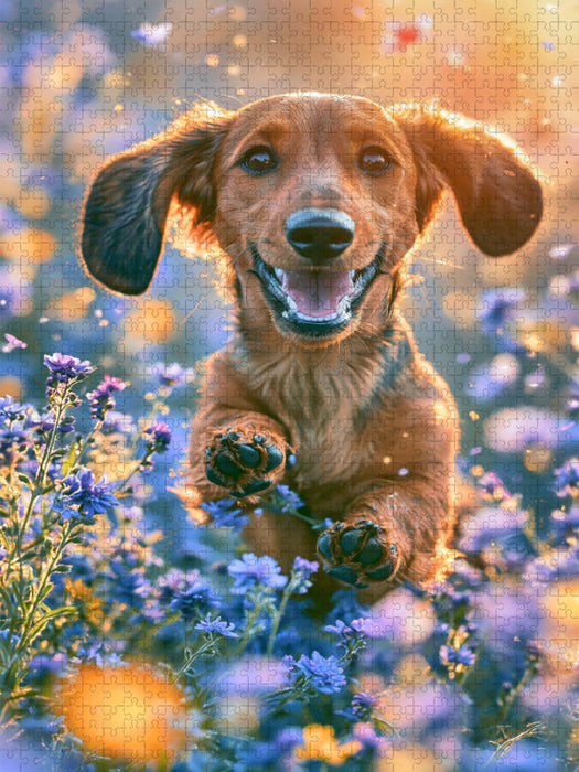Ein Motiv aus dem Kalender Ein Jahr voller Dackelliebe - CALVENDO Foto-Puzzle'