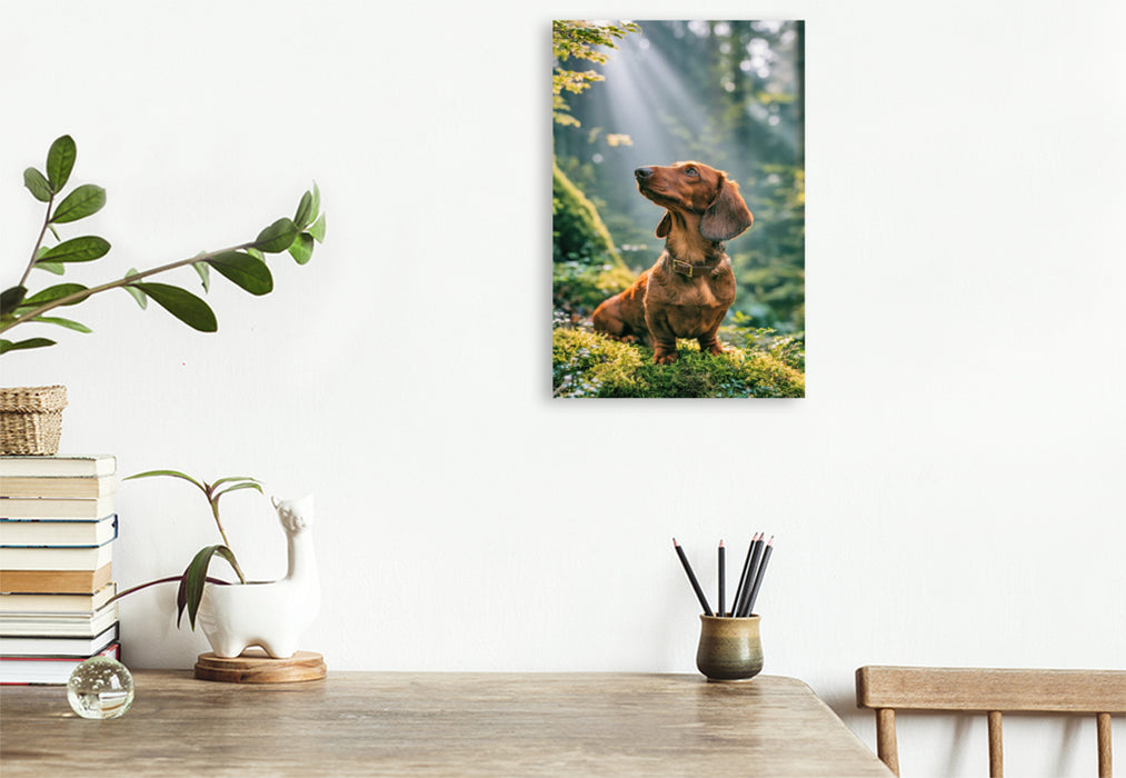 Premium Textil-Leinwand Jeder Weg ein Abenteuer