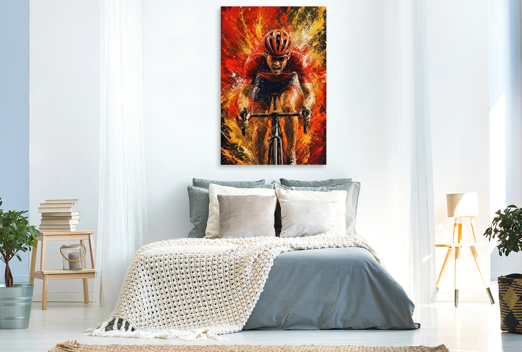 Premium Textil-Leinwand Entfesselte Energie