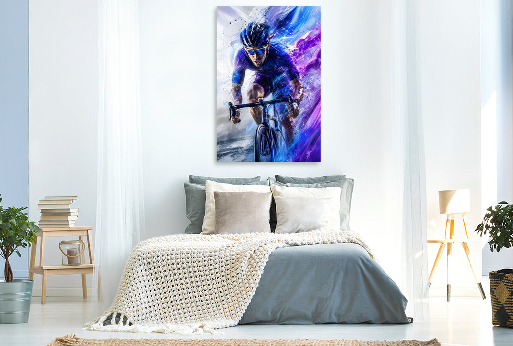 Premium Textil-Leinwand Energie ohne Grenzen