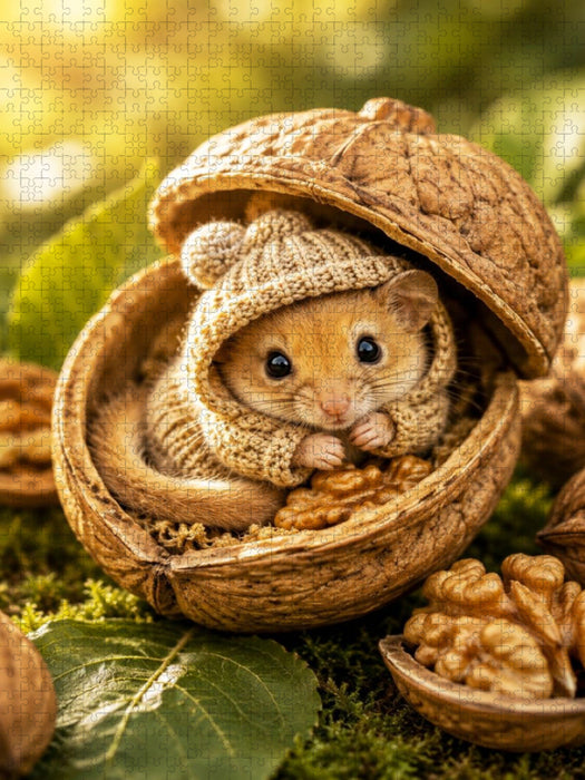 Das kleinste Nussnest - CALVENDO Foto-Puzzle'