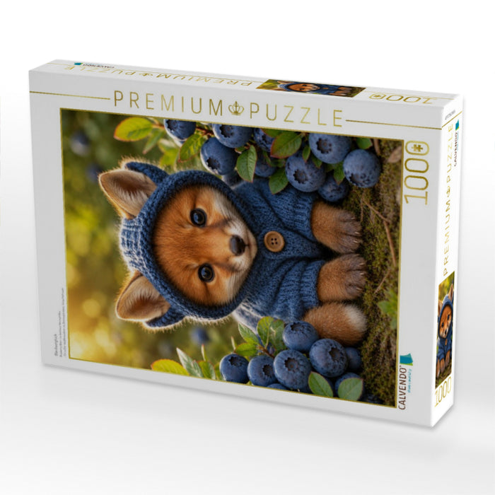 Blaubeerglück - CALVENDO Foto-Puzzle'