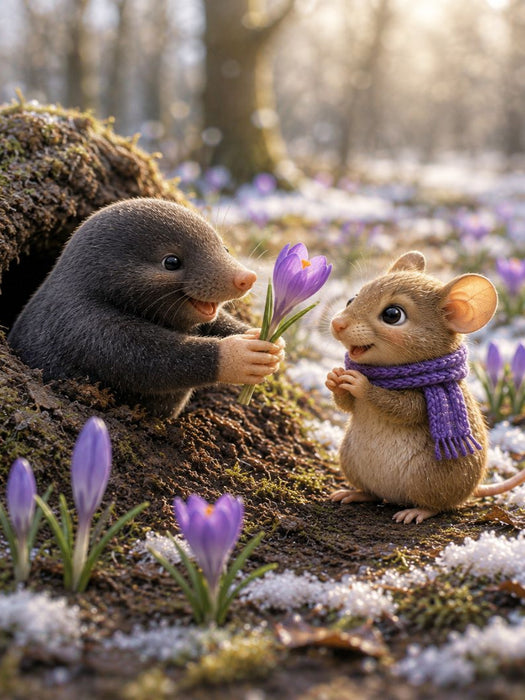 Ein Frühlingsgruß - CALVENDO Foto-Puzzle'