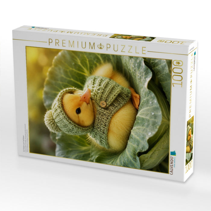 Ein Küken zum Verlieben - CALVENDO Foto-Puzzle'
