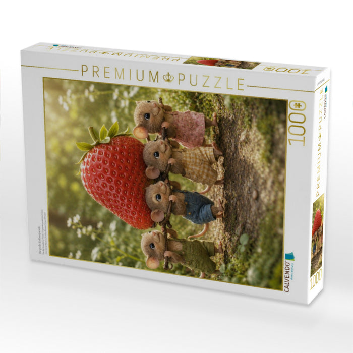 Die große Erdbeerparade - CALVENDO Foto-Puzzle'
