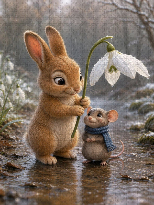 Ein Dach aus Blüten - CALVENDO Foto-Puzzle'