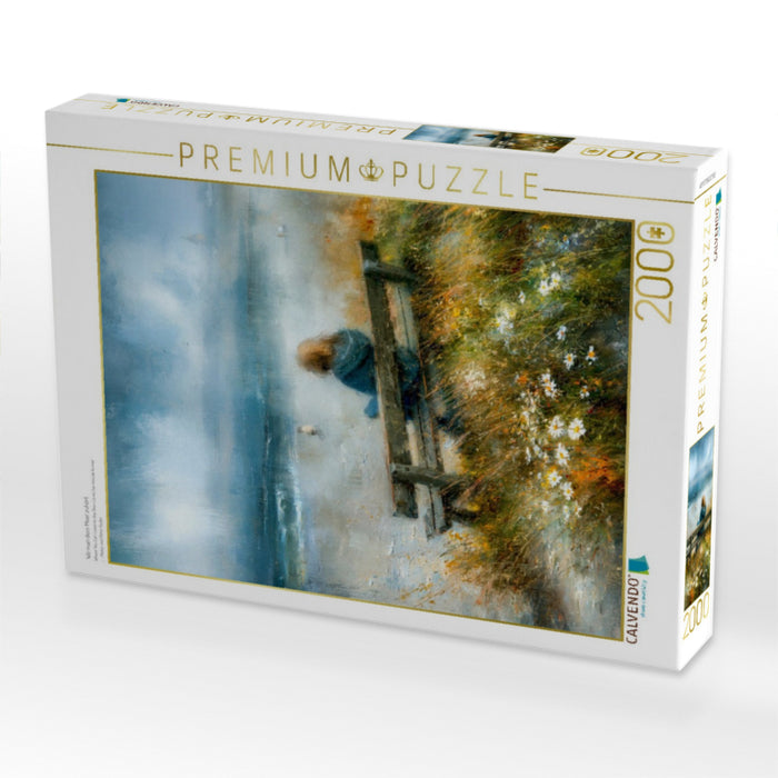 Wo man dem Meer zuhört - CALVENDO Foto-Puzzle'