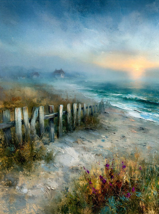 Der Weg ins sanfte Licht - CALVENDO Foto-Puzzle'