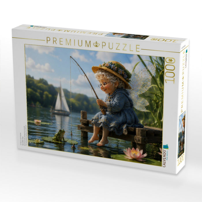 Am stillen See - CALVENDO Foto-Puzzle'