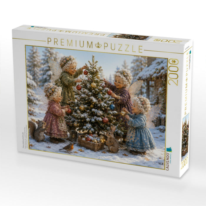 Floras Weihnachtsfreude - CALVENDO Foto-Puzzle'