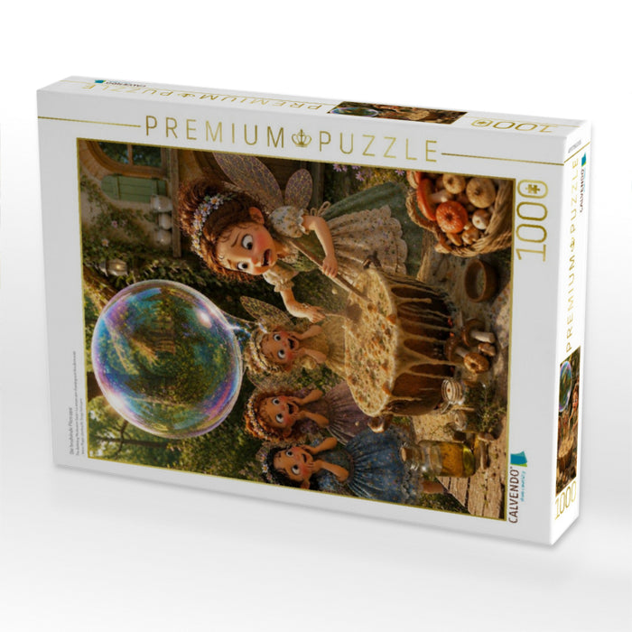Die brodelnde Pilzsuppe - CALVENDO Foto-Puzzle'