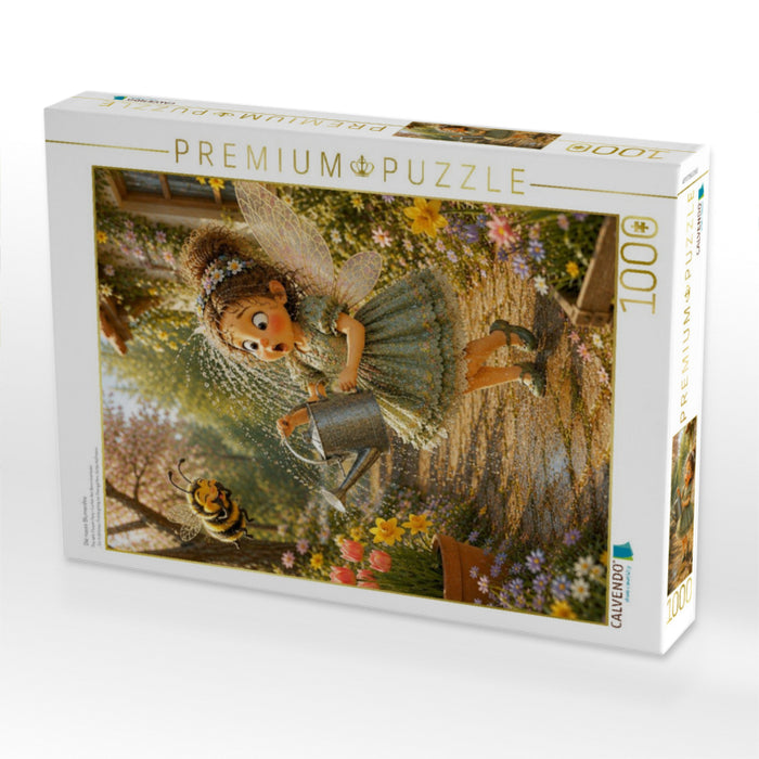 Die nasse Blumenfee - CALVENDO Foto-Puzzle'