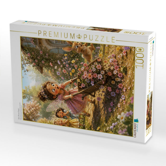 Wenn Blumen fliegen - CALVENDO Foto-Puzzle'
