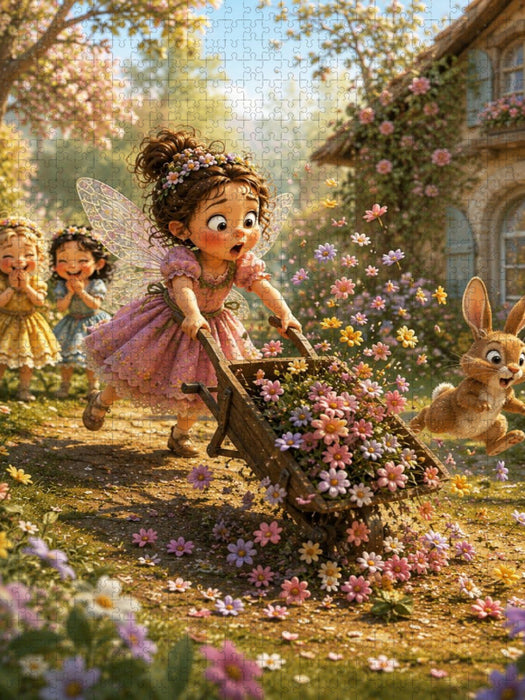 Wenn Blumen fliegen - CALVENDO Foto-Puzzle'