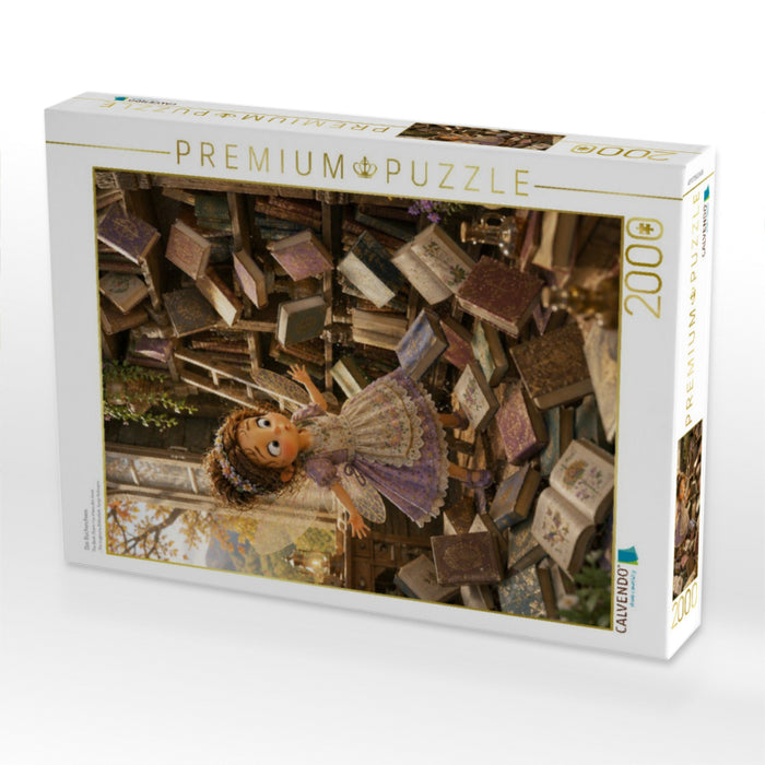 Das Bücherchaos - CALVENDO Foto-Puzzle'