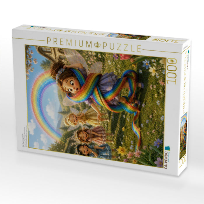 Die Regenbogenfalle - CALVENDO Foto-Puzzle'