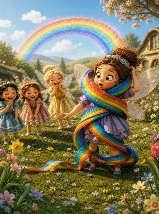 Die Regenbogenfalle - CALVENDO Foto-Puzzle'