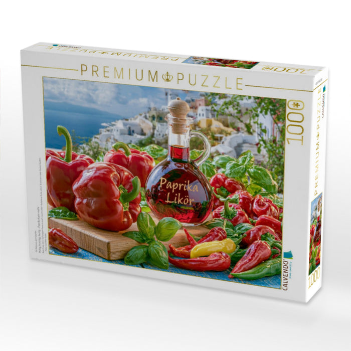 Mutig, fruchtig, feurig - Paprika kann mehr - CALVENDO Foto-Puzzle'