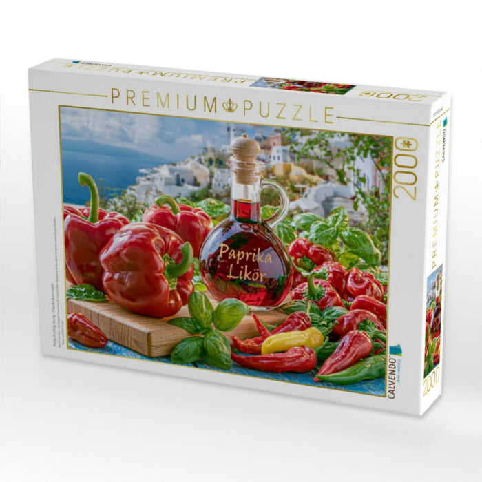 Mutig, fruchtig, feurig - Paprika kann mehr - CALVENDO Foto-Puzzle'