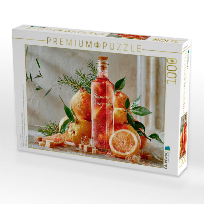 Mediterraner Duft, warme Orange - ein kleiner Urlaub - CALVENDO Foto-Puzzle'
