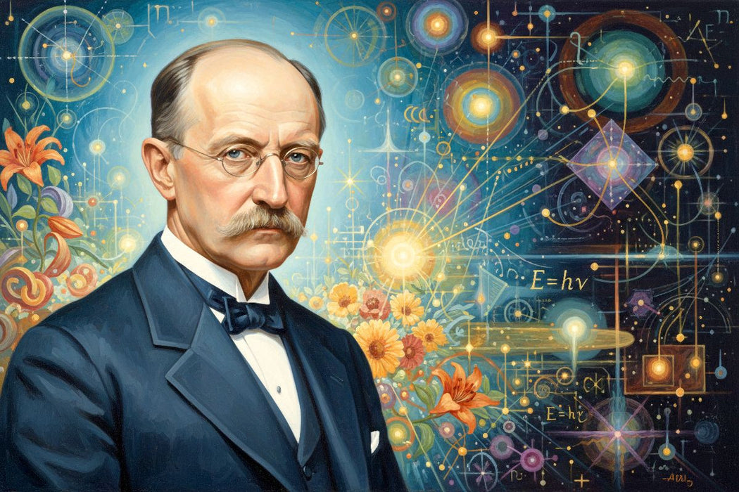 Premium Textil-Leinwand Max Planck (1858–1947)